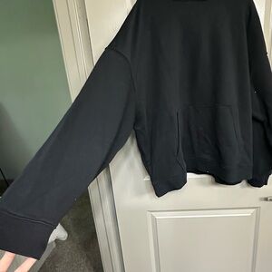 No Boundaries Men's Black Crewneck Sweater